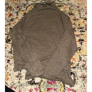 BKE high neck brown sweater